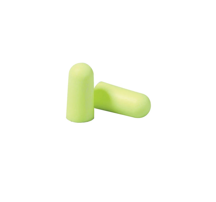 MT-RSR 3M E-A-Rsoft Yellow Neon Foam Earplugs, Polyurethane, Uncorded Box of 200 3M-81250