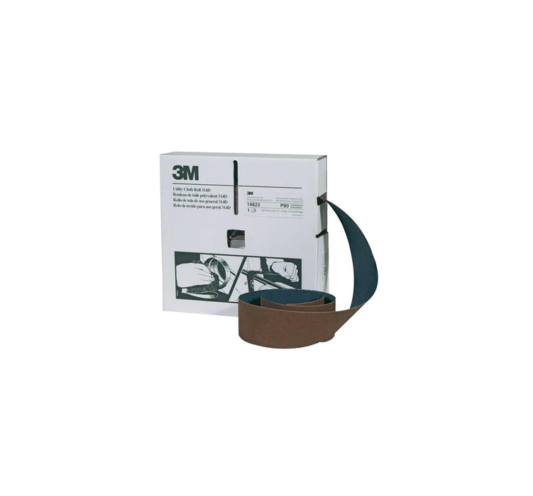 MT-RSR 3M Utility Cloth Rolls 314D, 1 in x 50 yd, P120 Grit 3M-89790