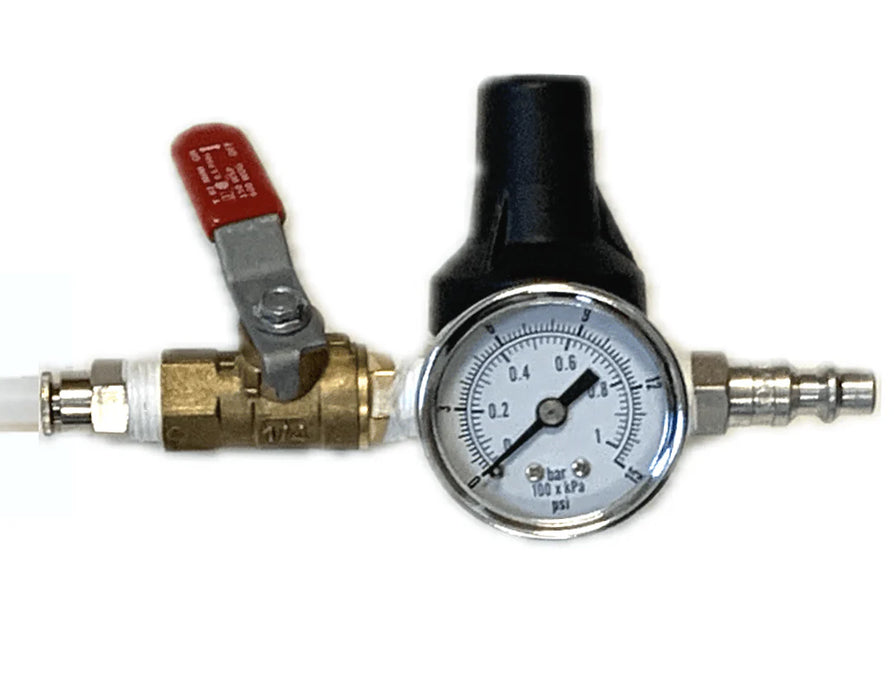 Goat Throat GT-1/4-INCH Male-Male PNEUMATIC ON-OFF VALVE GT14INMMPV