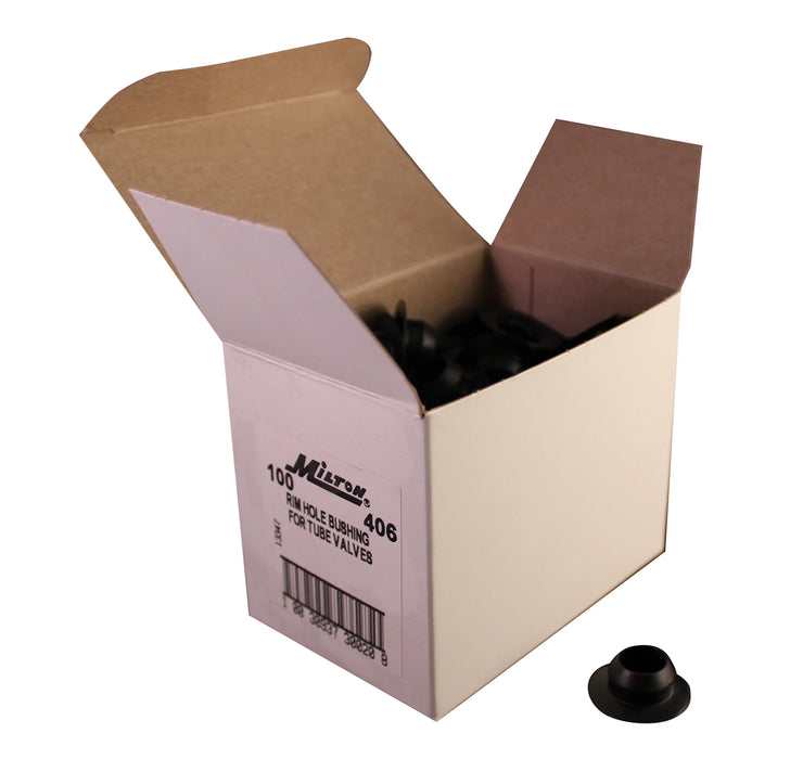 Milton 406 Plastic Rim Hole Reducer Bushing (Box of 100)