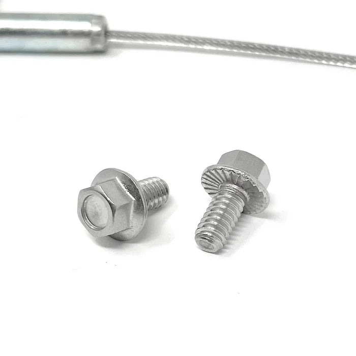 MT-RSR Wheel Aligner Turnplate Locking Pins w/ Cable + Hardware (2 pc) 41-20461