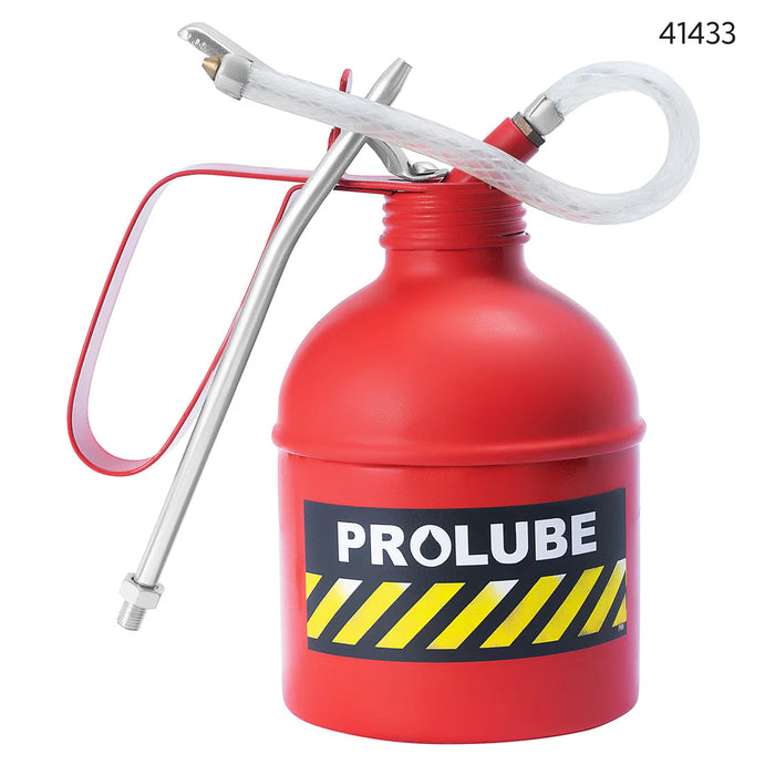 PROLUBE Steel Lever Pump Oil Can, with 6 oz, 16 oz, or 32 oz Capacities 41430