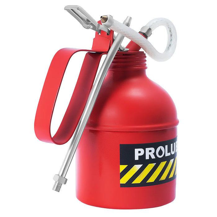 PROLUBE Steel Lever Pump Oil Can, with 6 oz, 16 oz, or 32 oz Capacities 41433
