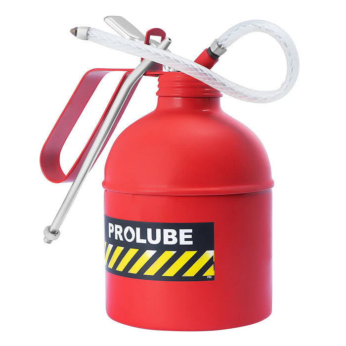PROLUBE Steel Lever Pump Oil Can, with 6 oz, 16 oz, or 32 oz Capacities 41430