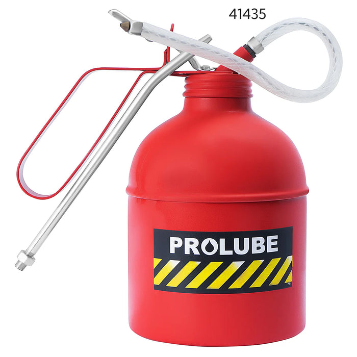 PROLUBE Steel Lever Pump Oil Can, with 6 oz, 16 oz, or 32 oz Capacities 41435