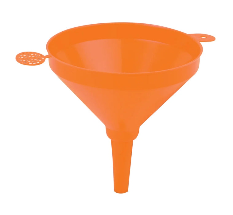 Groz Conical PE Funnel, Orange 41935