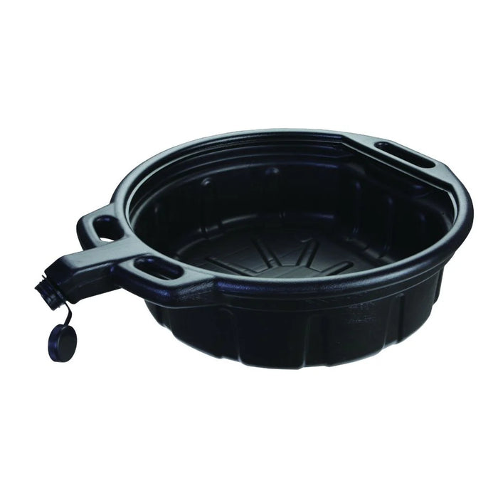 Groz Oil Drain Pan, 4.25 Gallon (16 Liter) Capacity, with Spout Cap 41960