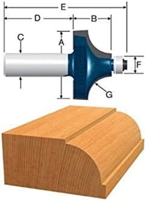 Bosch CT 1/4 BEADING W/BB 2F 1/4S 85494MC