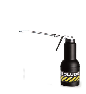 PROLUBE Steel Pistol Type Oil Can, Rigid and Flexible Spout, No Base 42233