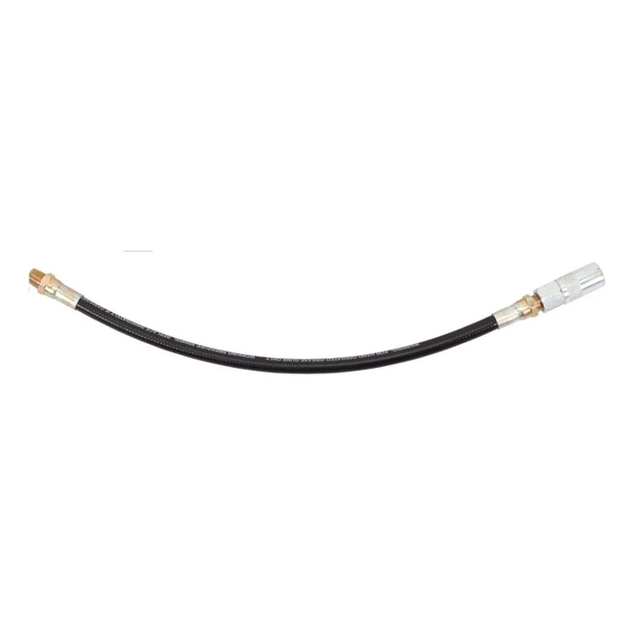 PROLUBE Flexible Grease Gun Hose with 4 Jaw Coupler, 12" or 18" 43651