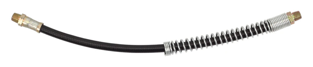 PROLUBE Flexible Grease Gun Hose with Spring Guard, 12" or 18" 43680