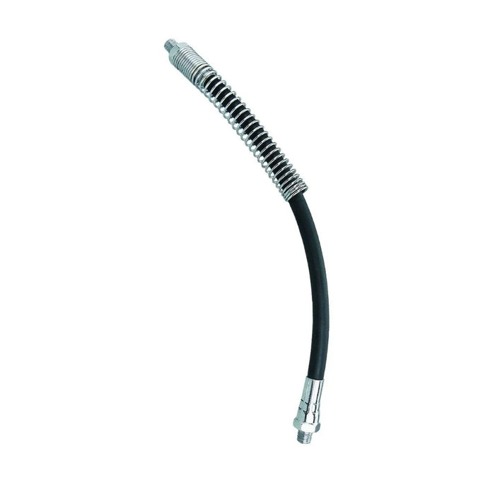 PROLUBE Flexible Heavy Duty Grease Gun Hose with Spring Guard, 12" or 18" 43780