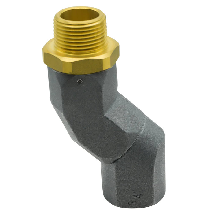 Groz 360° Rotating Fuel Nozzle Swivel, 3/4" NPT x 3/4" NPT or 1" NPT x 1" NPT 43881