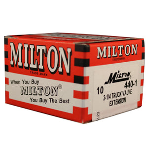 Milton 440-1 2 1/4" Truck Valve Extension (Box of 10)
