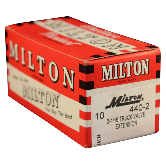 Milton 440-2 3 1/16" Truck Valve Extension (Box of 10)