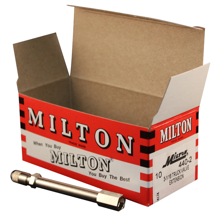 Milton 440-2 3 1/16" Truck Valve Extension (Box of 10)