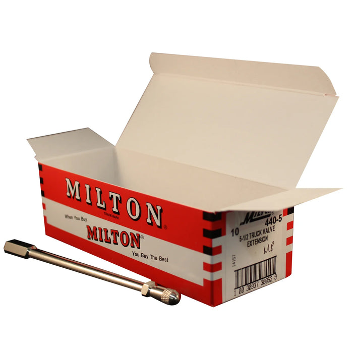 Milton 440-5 5 1/2" Truck Valve Extension (Box of 10)