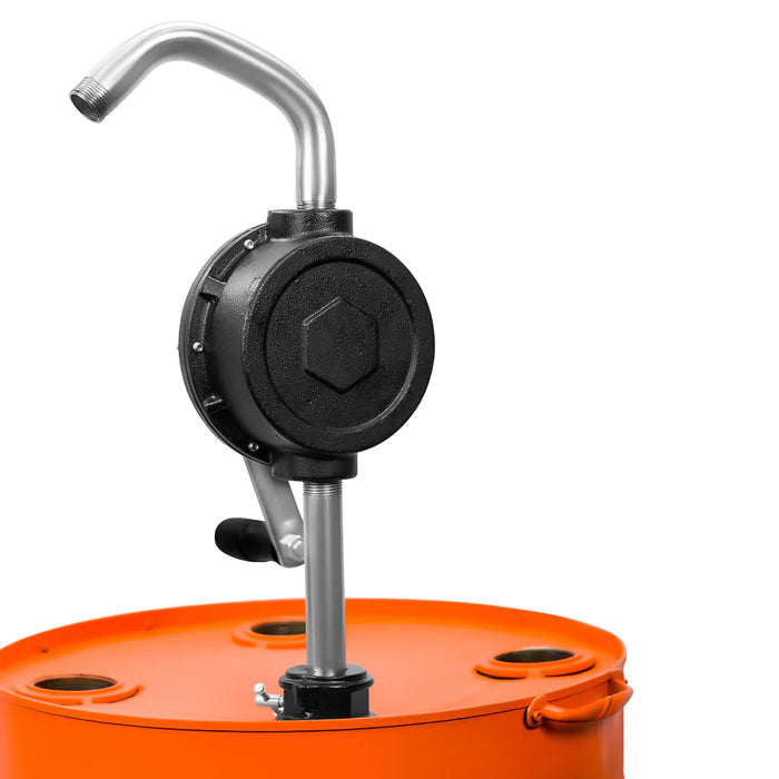 Groz Industrial Grade Rotary Fuel Pump with Steel Discharge Spout 44080