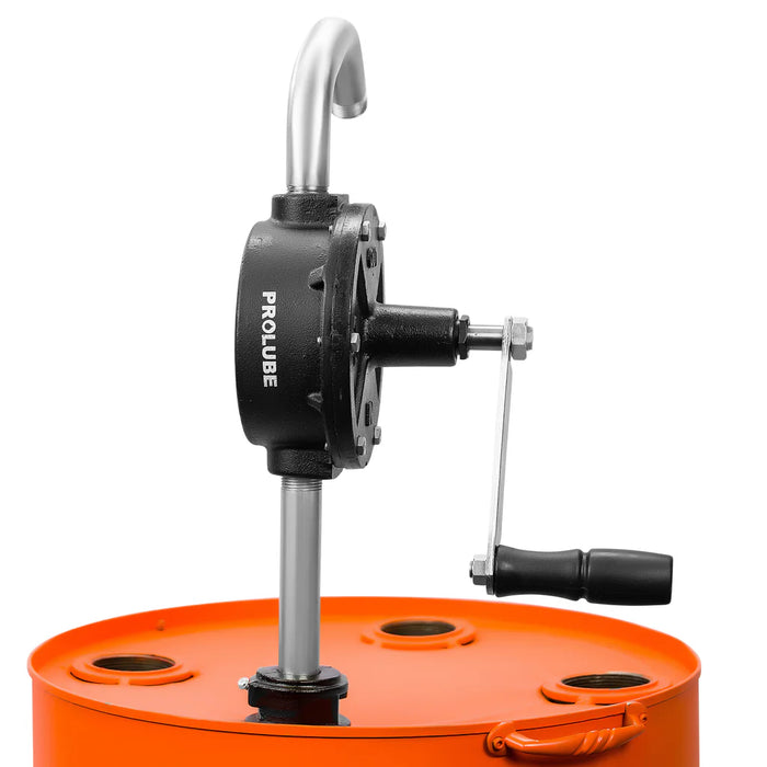Groz Industrial Grade Rotary Fuel Pump with Steel Discharge Spout 44080