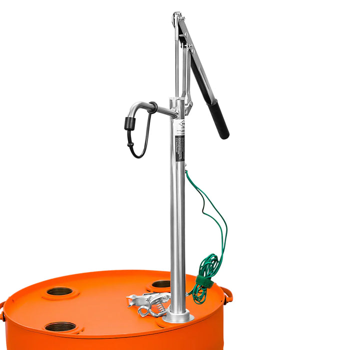 Groz Stainless Steel Lever-Action Pump For 5 gallon Pails 44147