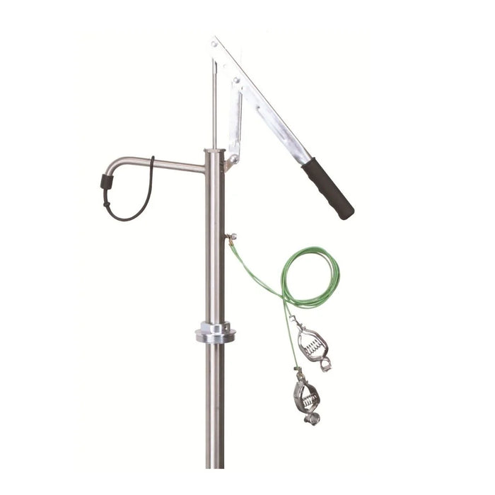Groz Stainless Steel Lever-Action Pump For 5 gallon Pails 44147