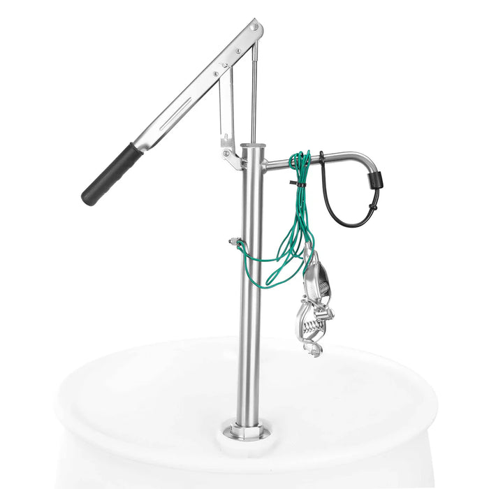 Groz 316 Stainless Steel Lever-Action Pump, for 15 to 55 gallon Drums 44148