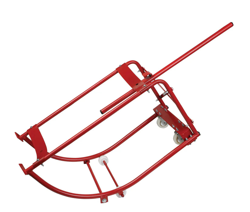 Groz Drum Cradle with Axle, 2.5 inch diameter Wheels 44367