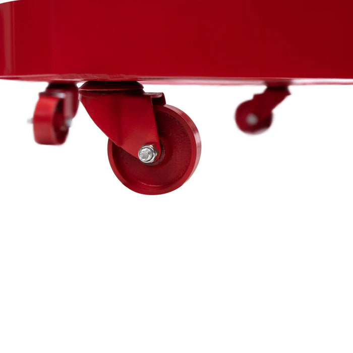 Groz 55 gallon drum dolly stand with castors 44373