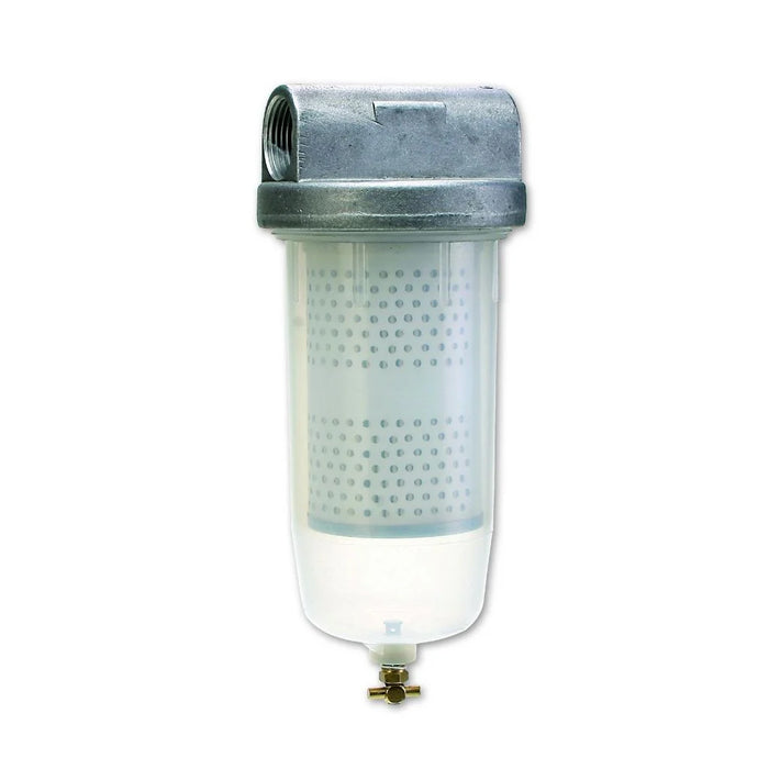 Groz 10 Micron Element Fuel Filter with Water Block, 1" NPT (F) 44393