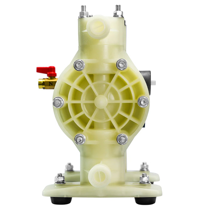 Prolube Air Operated Double Diaphragm Pump, Polypropylene Casing and PTFE Diaphragm 44721