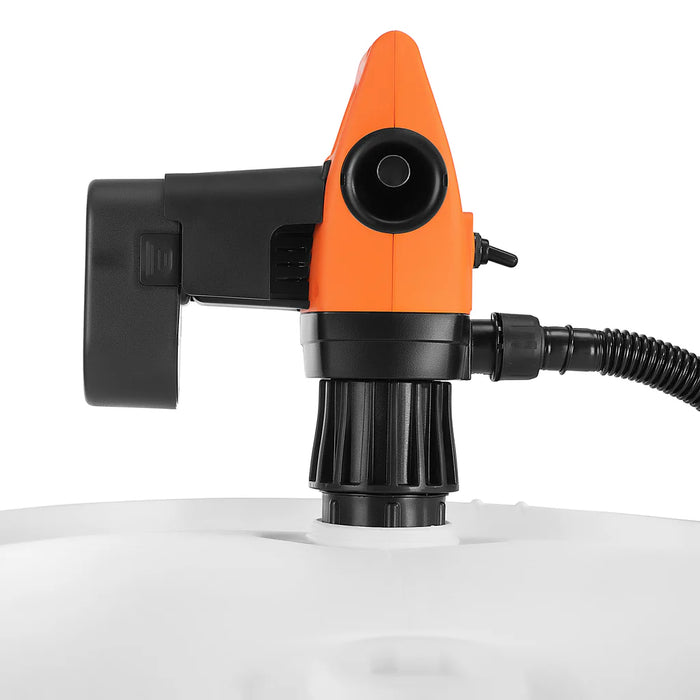 Groz 18.5V Li-Ion Rechargeable Electric Telescopic Drum/IBC Pump 45516