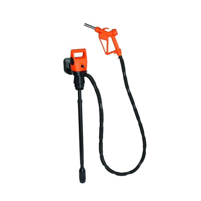 Groz 18.5V Li-Ion Rechargeable Electric Telescopic Drum/IBC Pump 45516