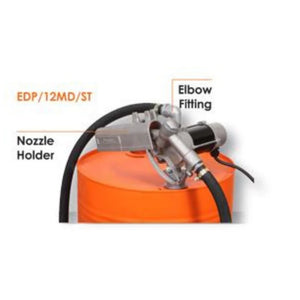 Groz 24V DC Electric Diesel Pump Only, Drum Mount 45538