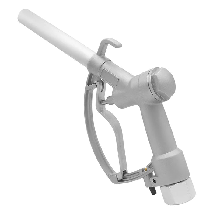 Groz Manual Fuel Nozzle with Swivel and Straight Spout, 1" NPT Inlet, 1" OD Spout 45591