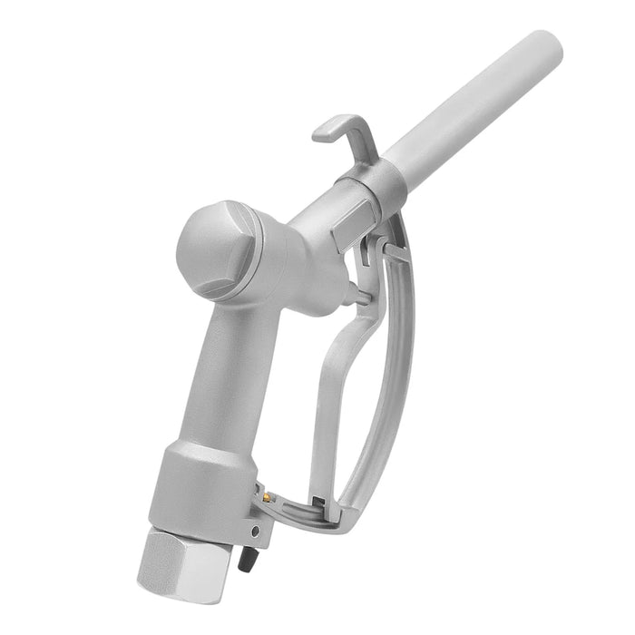 Groz Manual Fuel Nozzle with Swivel and Straight Spout, 1" NPT Inlet, 1" OD Spout 45591