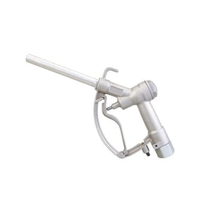 Groz Manual Fuel Nozzle with Swivel and Straight Spout, 1" NPT Inlet, 1" OD Spout 45591