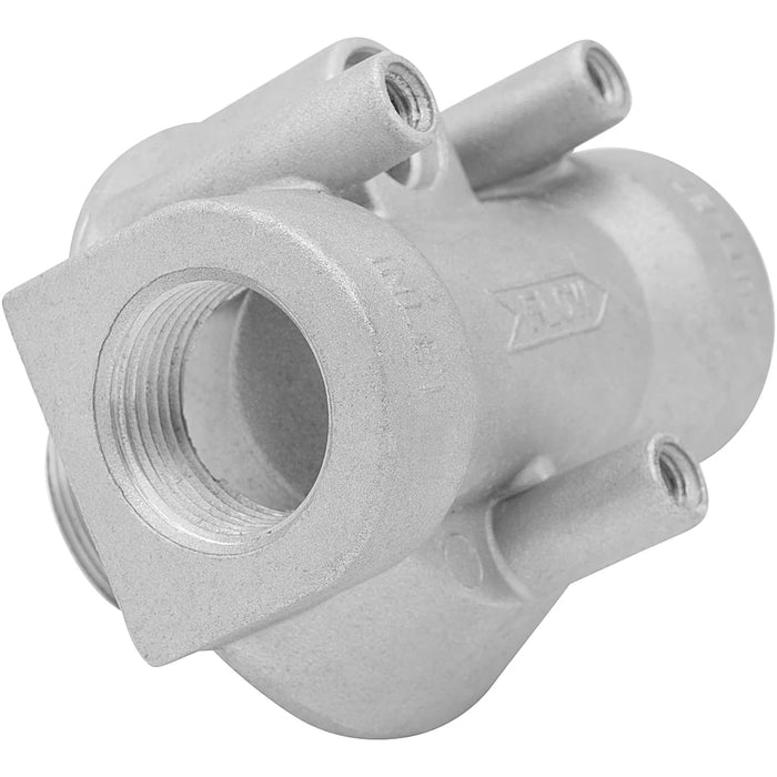 Groz Fuel Filter, Spin-On Cartridge Style with 10 Micron Filter, 1 1/2" - 16 UNF Threads, 1" NPT 45901