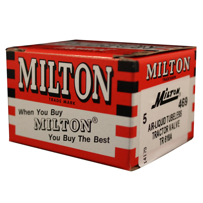 Milton 469 2-1/2" TR 618A Tubeless Air Liquid Valve (Box of 5)