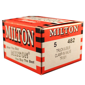 Milton 482 1-21/32" Tubeless Tire Valve (Box of 5)