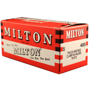 Milton 485 3-29/32" Tubeless Truck Tire Valve (Box of 5)