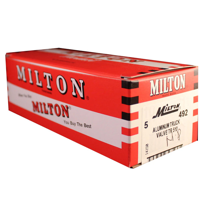 Milton 492 TR 510 Tubeless Truck Tire Valve (Box of 5)