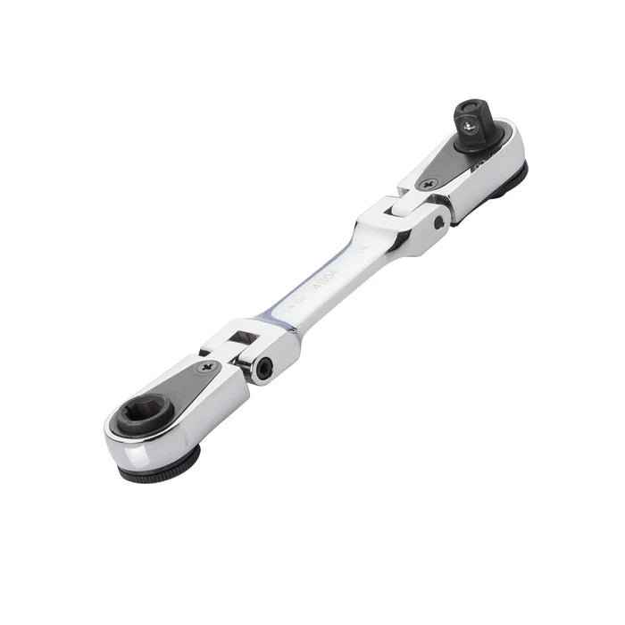 MT-RSR 1/4" Stick Combination Drive Ratchet - Stubby, Dual Flex Head EZR-4S04