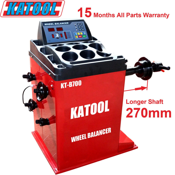 Katool KT-T850 Combo 5: Tire Changer & Wheel Balancer