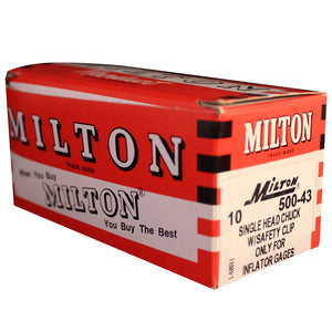 Milton 500-43 7/16"-27 UNS Single Head Grip Air Chuck (Box of 10)