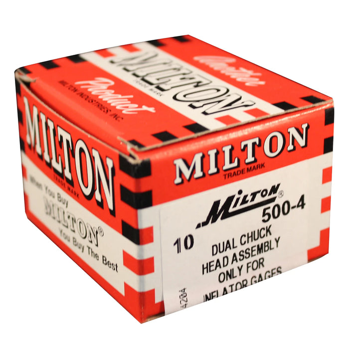 Milton 500-4 1/8"-27 NPT Dual Air Chuck Head Replacement (Box of 10)