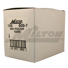 Load image into Gallery viewer, Milton 500-7 Single Head Air Chuck Washer (Box of 10)