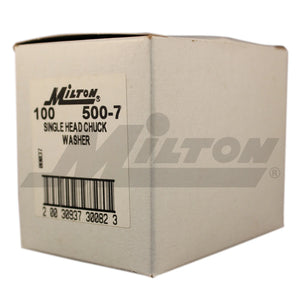 Milton 500-7 Single Head Air Chuck Washer (Box of 10)