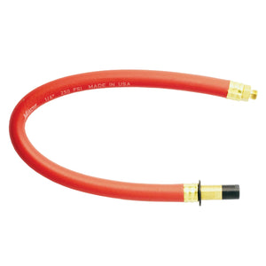 Milton 510 15" Hose Whip w/ Straight Head, Replacement