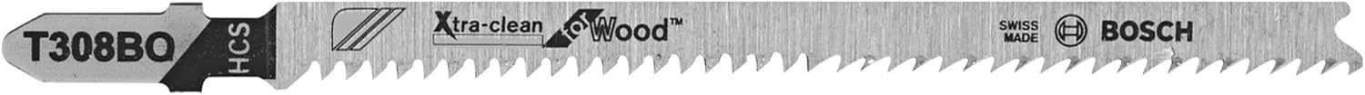 Bosch 4-1/2" ECC HCS T-SHANK JSB (5PK) T308BO