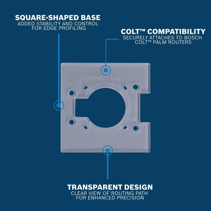 Bosch Square sub-base plate GKFSQ01